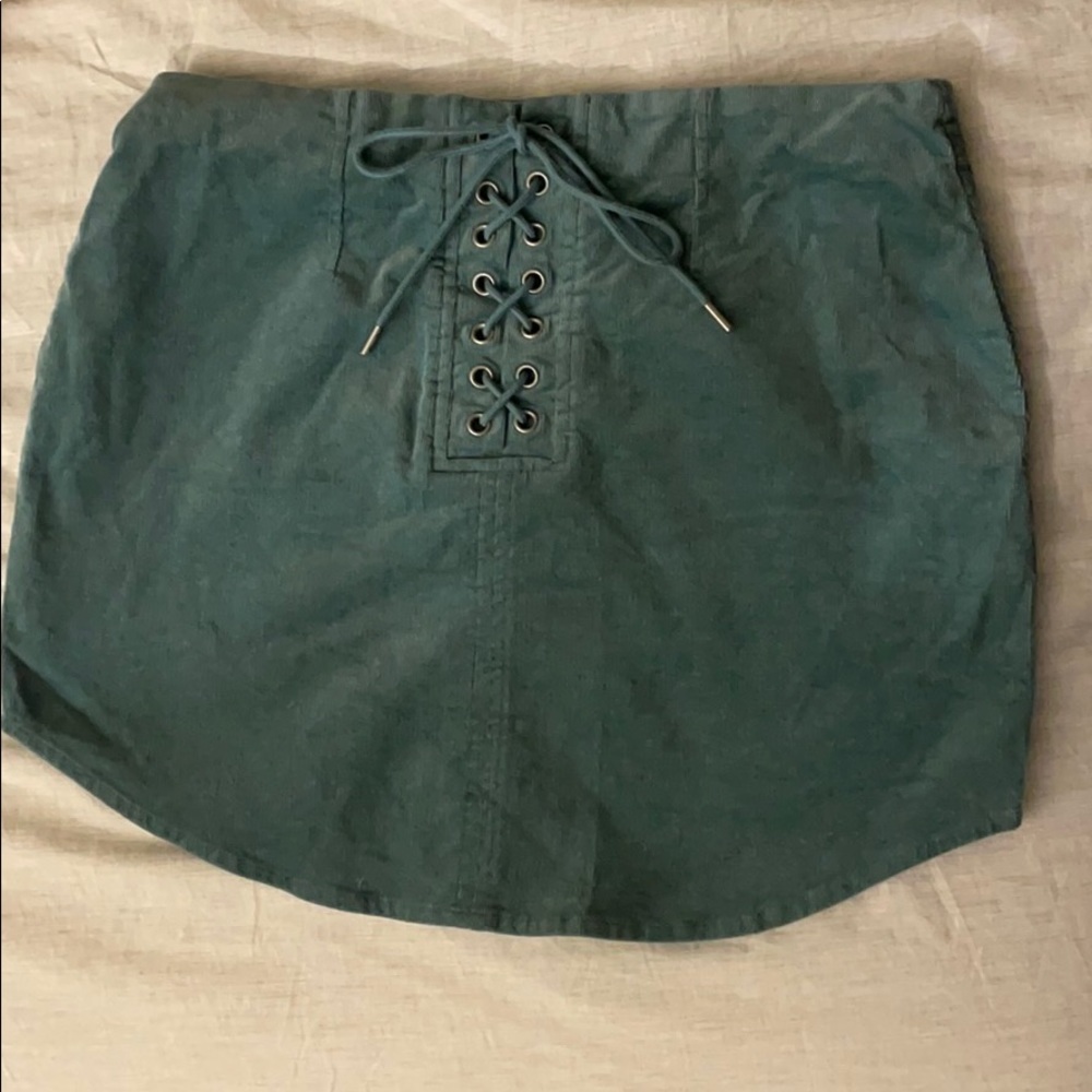 Corduroy skirt